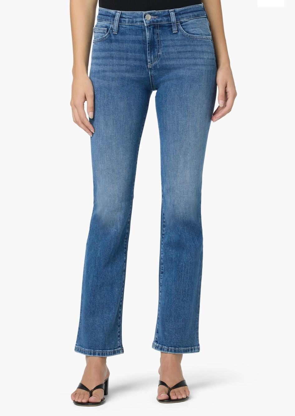 Joe’s jeans dongola mid rise petite boot cut jeans